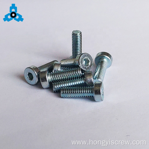 Binding head titanium machine screw